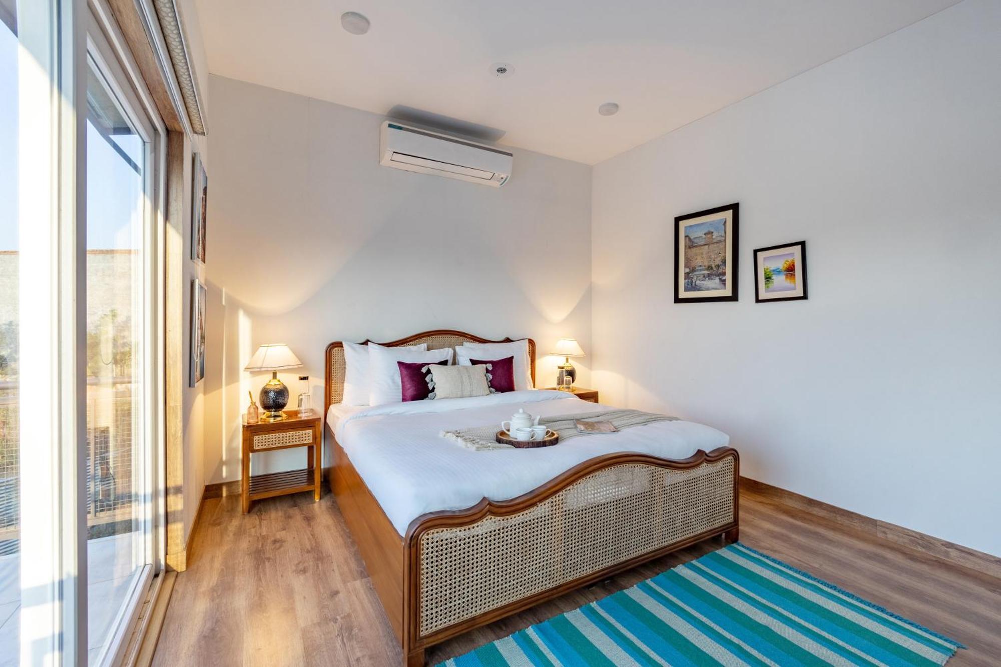 DhaujElivaas Hidden Oasis 4Bhk With Pool, Mud House & Container House别墅 外观 照片