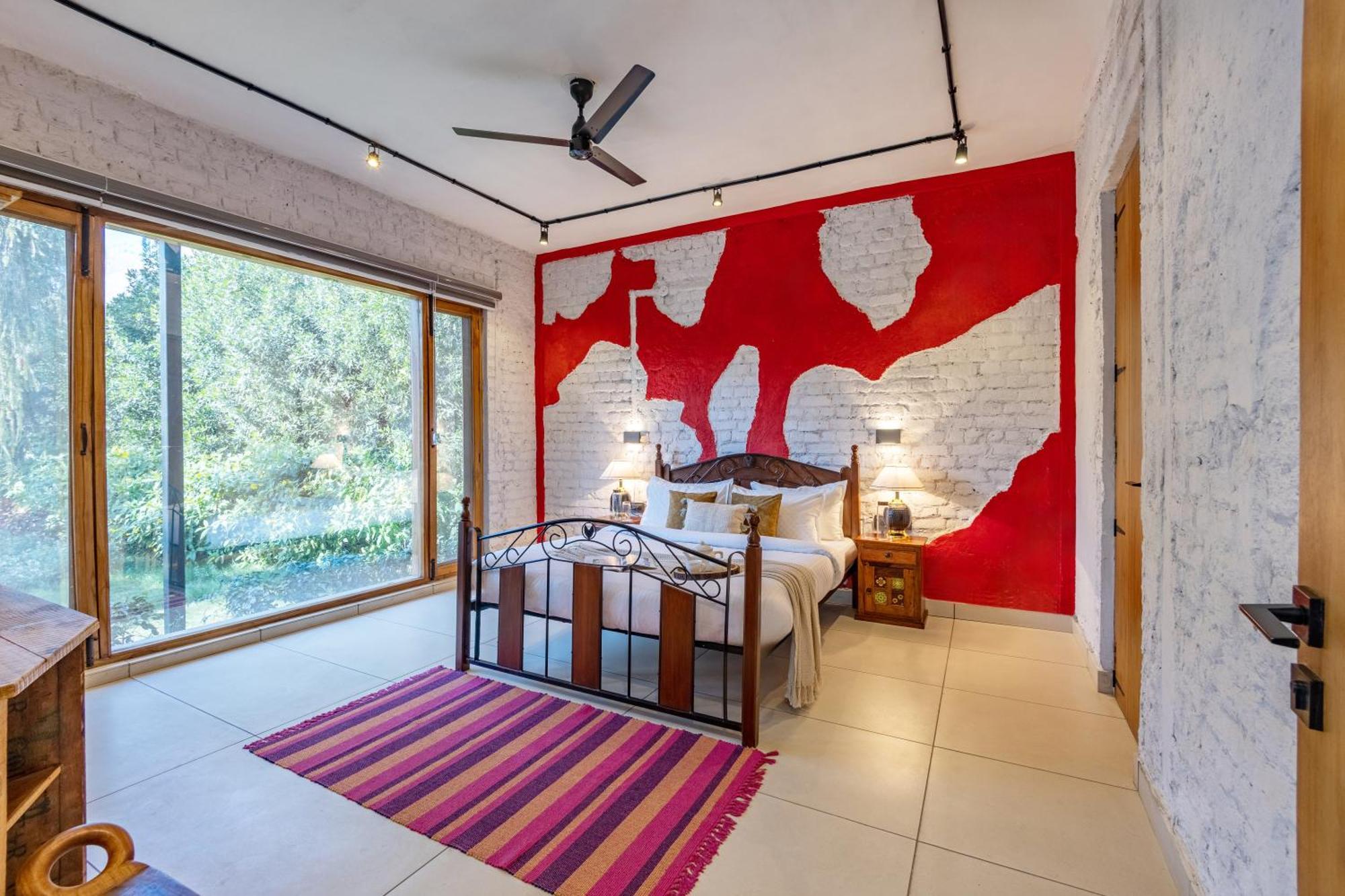 DhaujElivaas Hidden Oasis 4Bhk With Pool, Mud House & Container House别墅 外观 照片