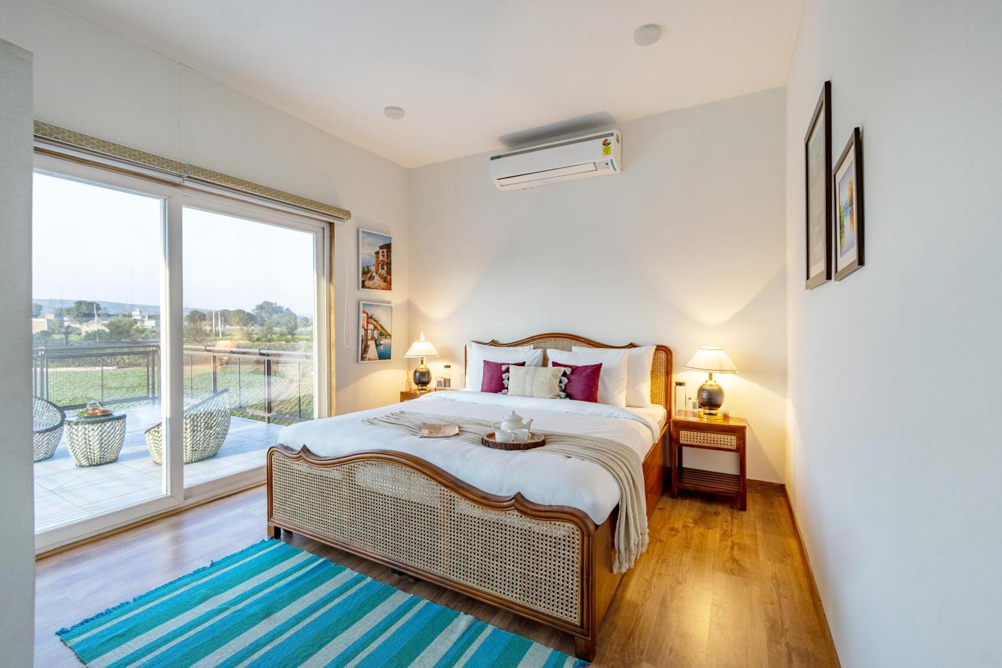 DhaujElivaas Hidden Oasis 4Bhk With Pool, Mud House & Container House别墅 外观 照片
